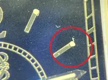 現状販売品 LOEWE ロエベ 腕時計 150周記念限定 1846-1996 ブラック文字盤  GP/革 クオーツ 社外ムーブメント【472】MN