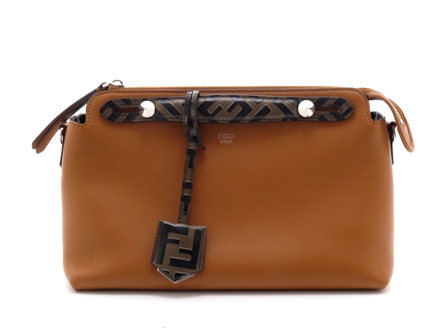 FENDI フェンディ バイザウェイ ミニ ズッカ ハンドバッグ