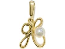 MIKIMOTO ミキモト　トップ　K18　P　パール　約0.9g　2143200624145【208】