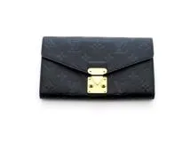 Louis Vuitton ルイヴィトン ポルトフォイユ・メティス アンプラント/ノワール M62458 【460】2120400063936  の購入なら「質」の大黒屋（公式）