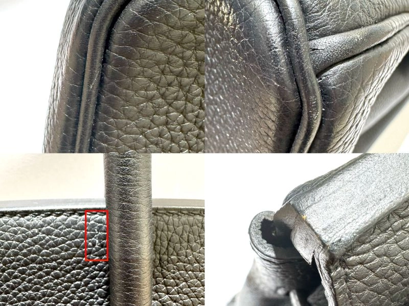 HERMES　エルメス　バーキン35　ブラック　トゴ　ゴールド金具　Ｃ刻印（2018年頃製造）　2148103915819【432】