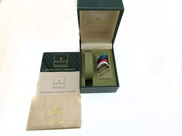 GUCCI グッチ　 チェンジベゼル GUCCI グッチ チェンジベゼル チェーンブレス 11/12.2 ゴールド