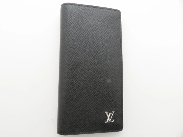 LOUIS VUITTOM　ルイヴィトン　財布　ポルトフォイユ･ブラザ　タイガ　ノワール　M30285　2141100571941　【437】