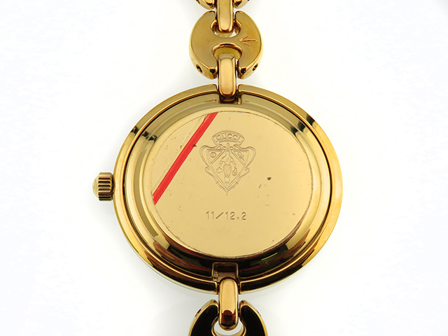 312【美品】GUCCI 時計　箱付き　サイドライン レディース ゴールド　希少 312【美品】GUCCI 時計 箱付き サイドライン レディース