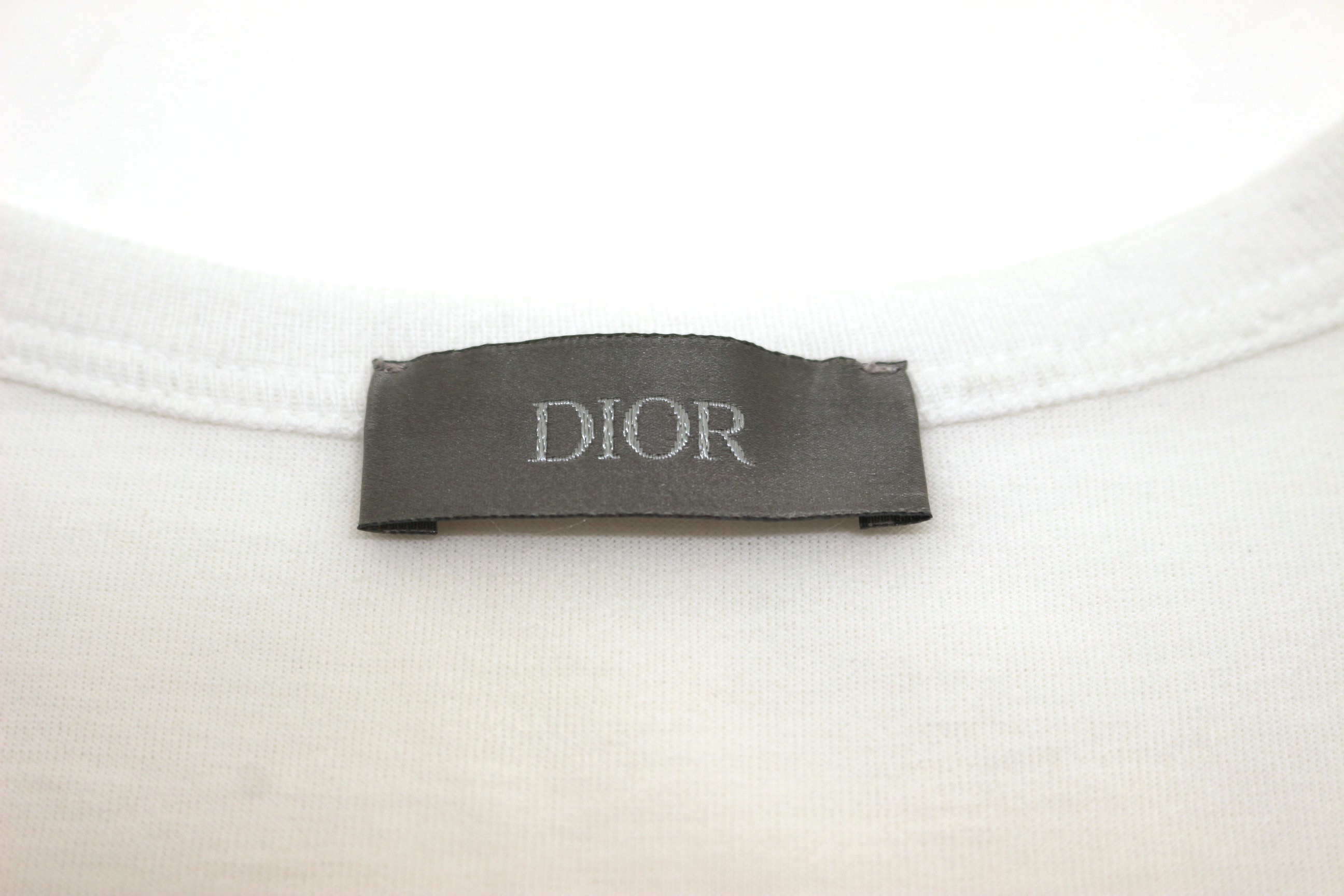 Dior ディオール ロゴTシャツ メンズXS ホワイト コットン