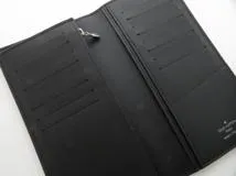 LOUIS VUITTOM　ルイヴィトン　財布　ポルトフォイユ･ブラザ　タイガ　ノワール　M30285　2141100571941　【437】