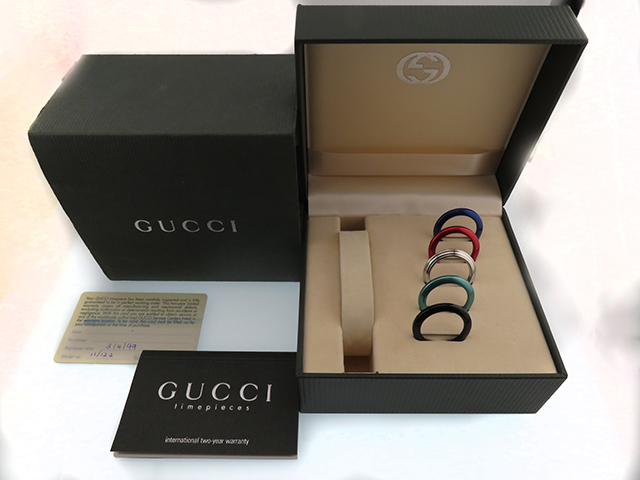【正規品】タグ付き 新品未使用 チェルシー 21-22シーズン リュディガー GUCCI グッチ シェリーライン 腕時計 GP 2040L クオーツ