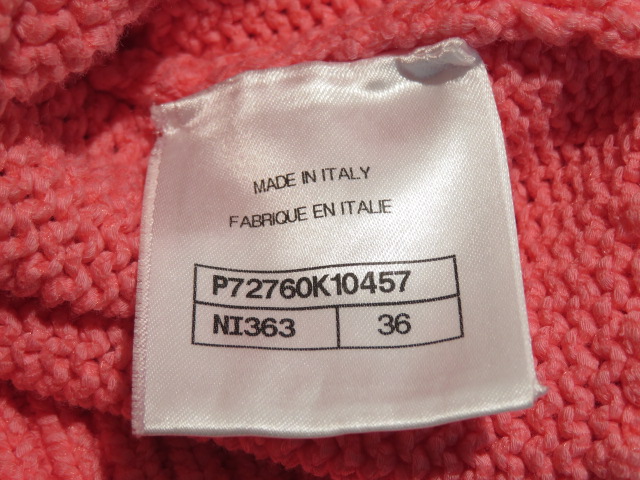 CHANEL♡新品タグ付き36 CHANEL】【紙タグ】【フランス製】【アウター】シャネル