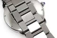 Cartier カルティエ 2019年並行品 腕時計 ロンドソロ ドゥ カルティエ XL WSRN0023 ブルーローマン文字盤 ステンレス 自動巻【472】SJ