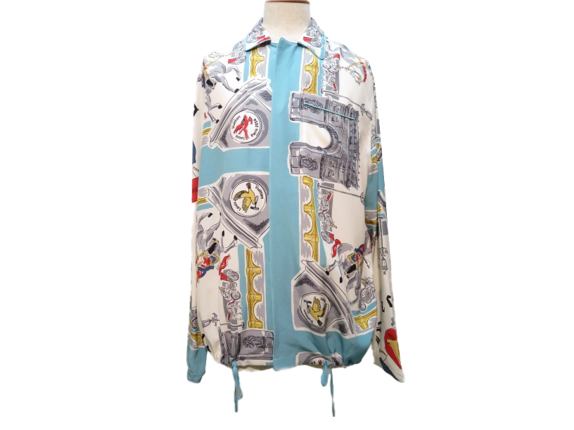 美品 LOUIS VUITTON モノグラム 1854 パジャマシャツ 38 美品 LOUIS VUITTON モノグラム 1854 パジャマシャツ 38