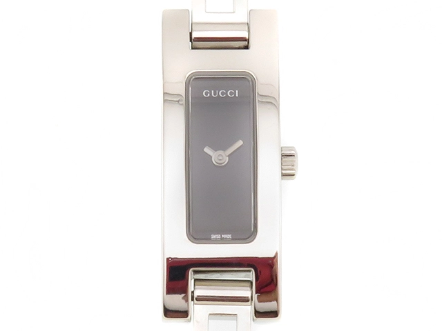 GUCCI レディース腕時計　型番:3900L GUCCI（グッチ） 腕時計 3900L クオーツ ブラック文字盤 ステンレス