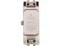 GUCCI　グッチ　3900L　ステンレススチール　ブラック文字盤　クオーツ　レディース時計　2148103912443【207】