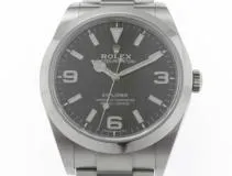 ランダムシリアル 2019年 並行 ROLEX ロレックス 腕時計 エクスプローラー1 214270 ブラック文字盤 SS ステンレススチール  オートマチック 【460】2147100518672