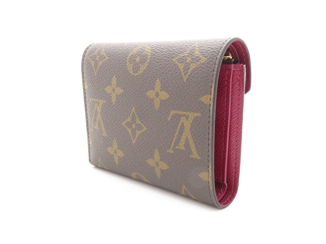 ルイヴィトン モノグラム ポルトフォイユ ヴィクトリーヌ フューシャ 三つ折り Amazon | ルイヴィトン LOUIS VUITTON ポルトフォイユ