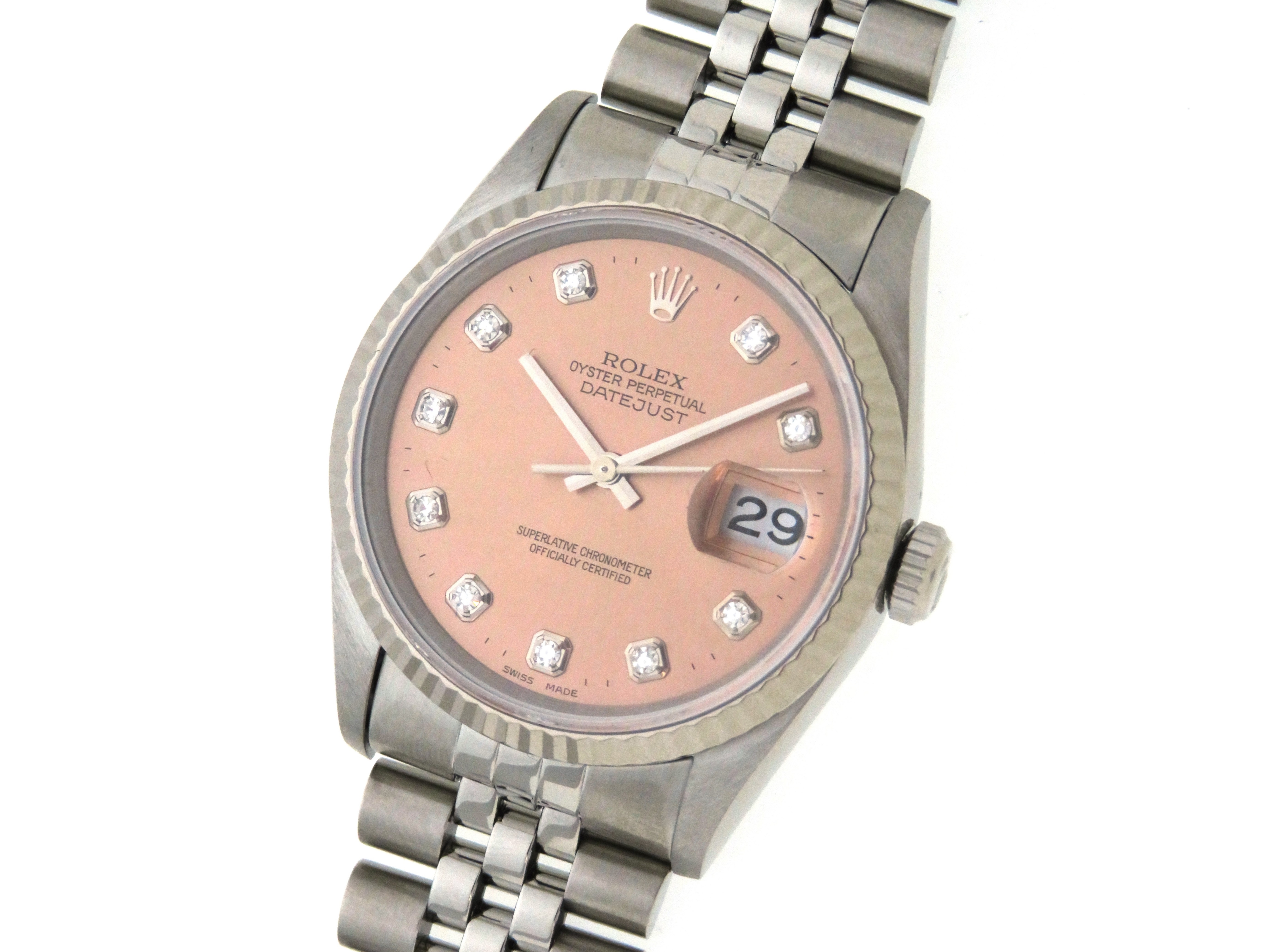 W番 1994年頃製造品】ROLEX ロレックス デイトジャスト 16234G WG/SS 