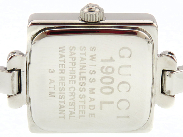 GUCCI 1900 L 時計 ステンレススチール GUCCI 1900 L 時計 ステンレススチール 楽天市場】【中古
