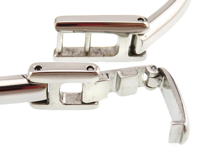 GUCCI　グッチ　1900L　ステンレススチール　ブラック文字盤　バングルウォッチ　クオーツ　レディース時計　2148103912467【207】