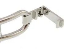 GUCCI　グッチ　バングルウォッチ　1500L　ステンレススチール　ブラック文字盤　クオーツ　レディース時計　2148103916731【207】