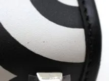 FENDI　フェンディ　サンシャイン　ショッパース　ミニ　マークジェイコブスコラボ　ホワイト／ブラック　カーフ　8BS051　2143200573665【200】