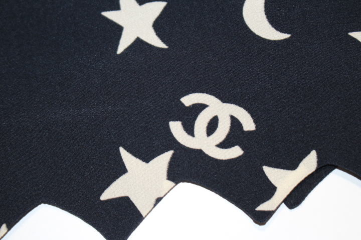 CHANEL シャネル シャツ ノースリーブ ココマーク ネイビー