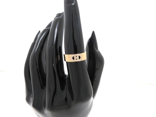 HERMES エルメス 指輪 リング Hダンクル PM K18 ピンクゴールド