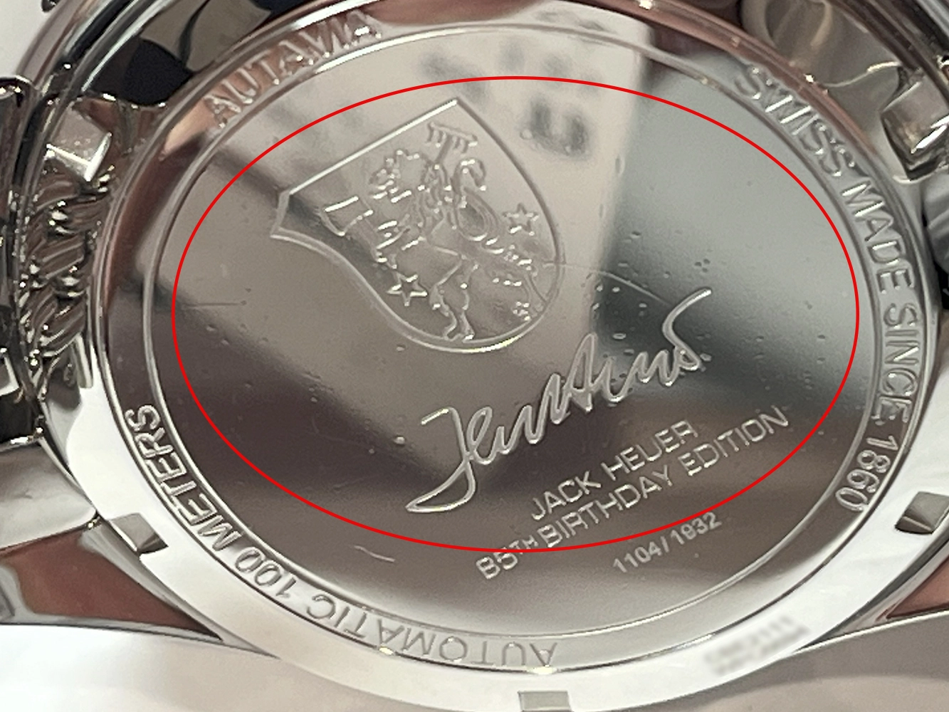 TAG HEUER　タグホイヤー　オータヴィア　ヘリテージ　キャリバー02　CBE2111.BA0687　世界1932本限定　自動巻き　SS　【432】