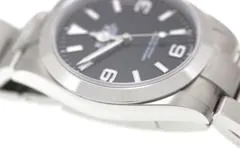 2024年11月正規品 ROLEX ロレックス 224270 エクスプローラーⅠ 40ｍｍ ブラック文字盤 ステンレス 自動巻き【472】SJ