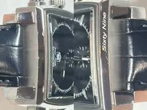 TAG HEUER　タグ・ホイヤー　手巻き　デジタル　ステンレススチール　クロコダイル　ブラック　【432】