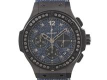 HUBLOT ウブロ 腕時計 ビッグ・バン 341.CX.2740.NR.1200.JEANS ジーンズ/セラミック/ブラックダイヤモンド ブラック文字盤 自動巻き【471】