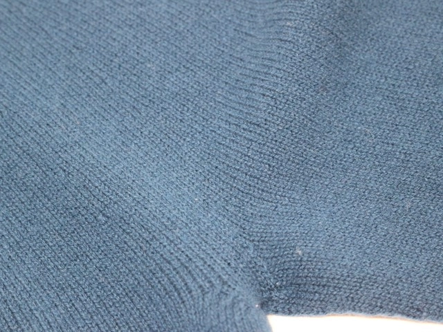 HERMES　エルメス　衣類　ニット　レディース34　ブルー　ウール　カシミヤ　2143400209791　【200】