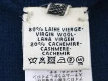 HERMES　エルメス　衣類　ニット　レディース34　ブルー　ウール　カシミヤ　2143400209791　【200】