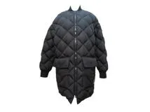 HERMES エルメス ダウンジャケット レディース38 ブラック