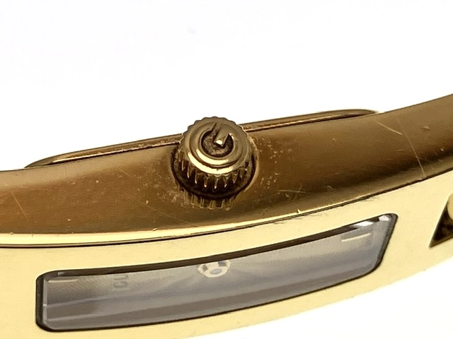 GUCCI グッチ  腕時計 レディース 3900L ゴールドプレート ゴールド文字盤 クオーツ【472】MN