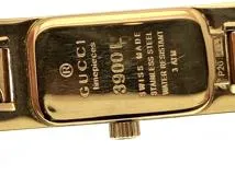 GUCCI グッチ  腕時計 レディース 3900L ゴールドプレート ゴールド文字盤 クオーツ【472】MN