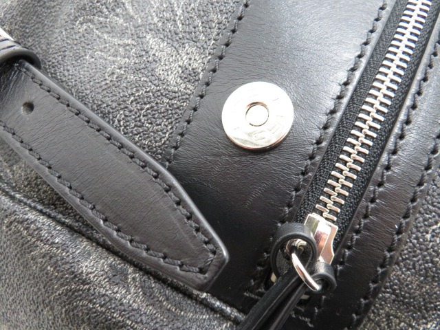 ETRO エトロ ペイズリーバックパック ブラック PVC レザー 0H968