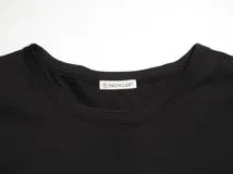 MONCLER　モンクレール　MAGLIATシャツ　メンズXXL　ブラック　コットン　F20918C78100 8390Y　2148103802874　【432】