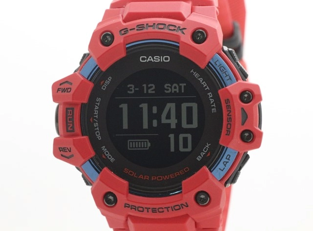 G-SHOCK G-SQUAD GBD-H1000-4JR メンズ腕時計　レッド腕時計(デジタル)