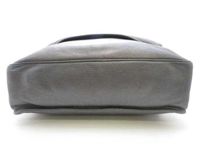 LOEWE ロエベ マイア ワンショルダーバッグ カーフ シルバー【473】 の