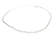 JEWELRY　ノンブランドジュエリー　ブレスレット　PT850　D1.00　7.2g　2120000279126　【437】