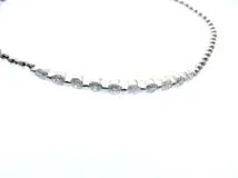 JEWELRY　ノンブランドジュエリー　ブレスレット　PT850　D1.00　7.2g　2120000279126　【437】