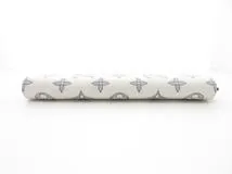 LOUIS VUITTON　ルイヴィトン　財布　ジッピーウォレット・ヴェルティカル　M83381　モノグラム・シャドウ　ホワイト/ネイビー　2143200573610　【437】