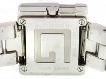 GUCCI　グッチ　Gウォッチ　3600L　ステンレススチール　ブラック文字盤　クオーツ　レディース時計　2148103902369【207】