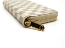 LOUIS VUITTON ルイ・ヴィトン LV ジッピー・ウォレット ダミエ・アズール ベージュ N41660 2148103587931【200】