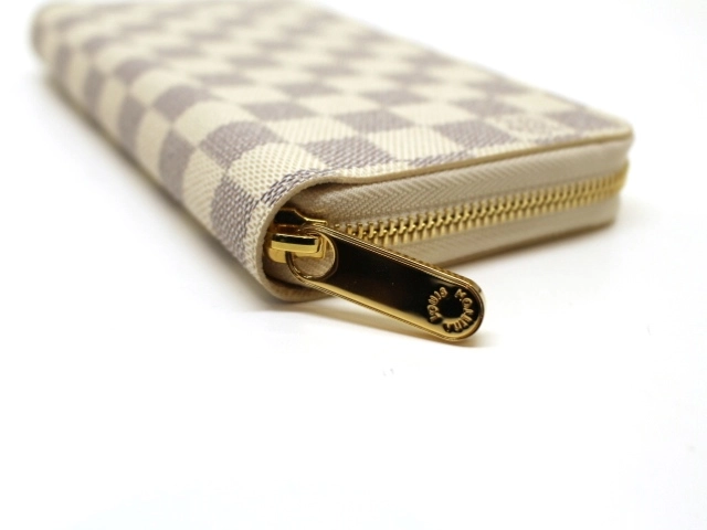 LOUIS VUITTON ルイ・ヴィトン LV ジッピー・ウォレット ダミエ・アズール ベージュ N41660 2148103587931【200】