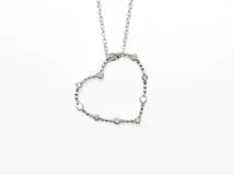 JEWELRY　ノンブランド　ジュエリー　ネックレス　K18ホワイトゴールド　ダイヤモンド0.18ct　約4.5g【430】2143400229034