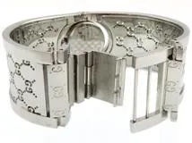 GUCCI　グッチ　トワール　112　バングルウォッチ　ステンレススチール　ブラウン文字盤　クオーツ　レディース時計　2148103920721【207】