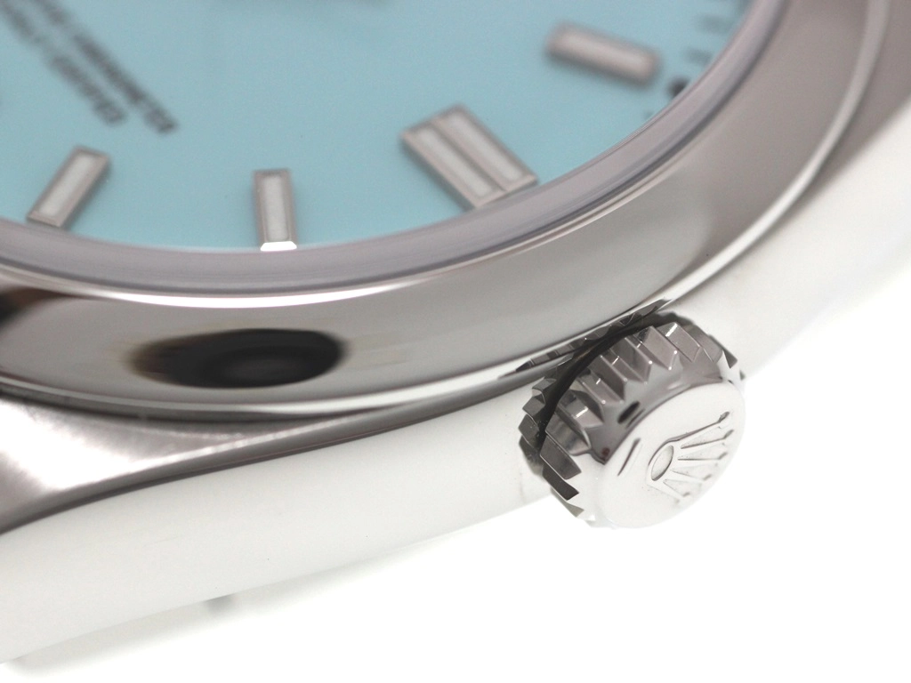 2022年12月並行品 ROLEX ロレックス 腕t時計 オイスター パーペチュアル36 126000 オイスタースチール ターコイズブルー文字盤 自動巻き【472】SJ