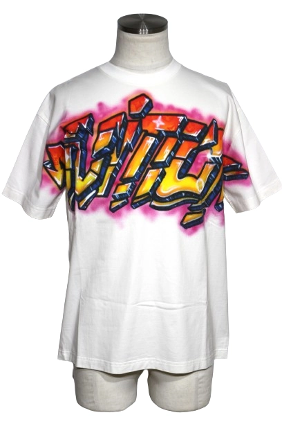 LOUIS VUITTON ルイヴィトン グラフィックロゴTシャツ メンズS ホワイト コットン RM221 DT3 HMY60W （2143200539852）【200】