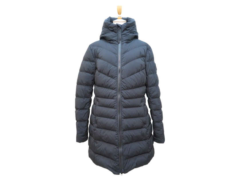【美品】アマカ ダウンコート カナダ高級ダウン ブラック カナダグース ダウンコート レディース CANADA GOOSE