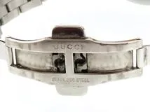 GUCCI　グッチ　Gクラス　5500XL　ステンレススチール/GP　ホワイト文字盤　クオーツ　メンズ時計　2148103926914【207】